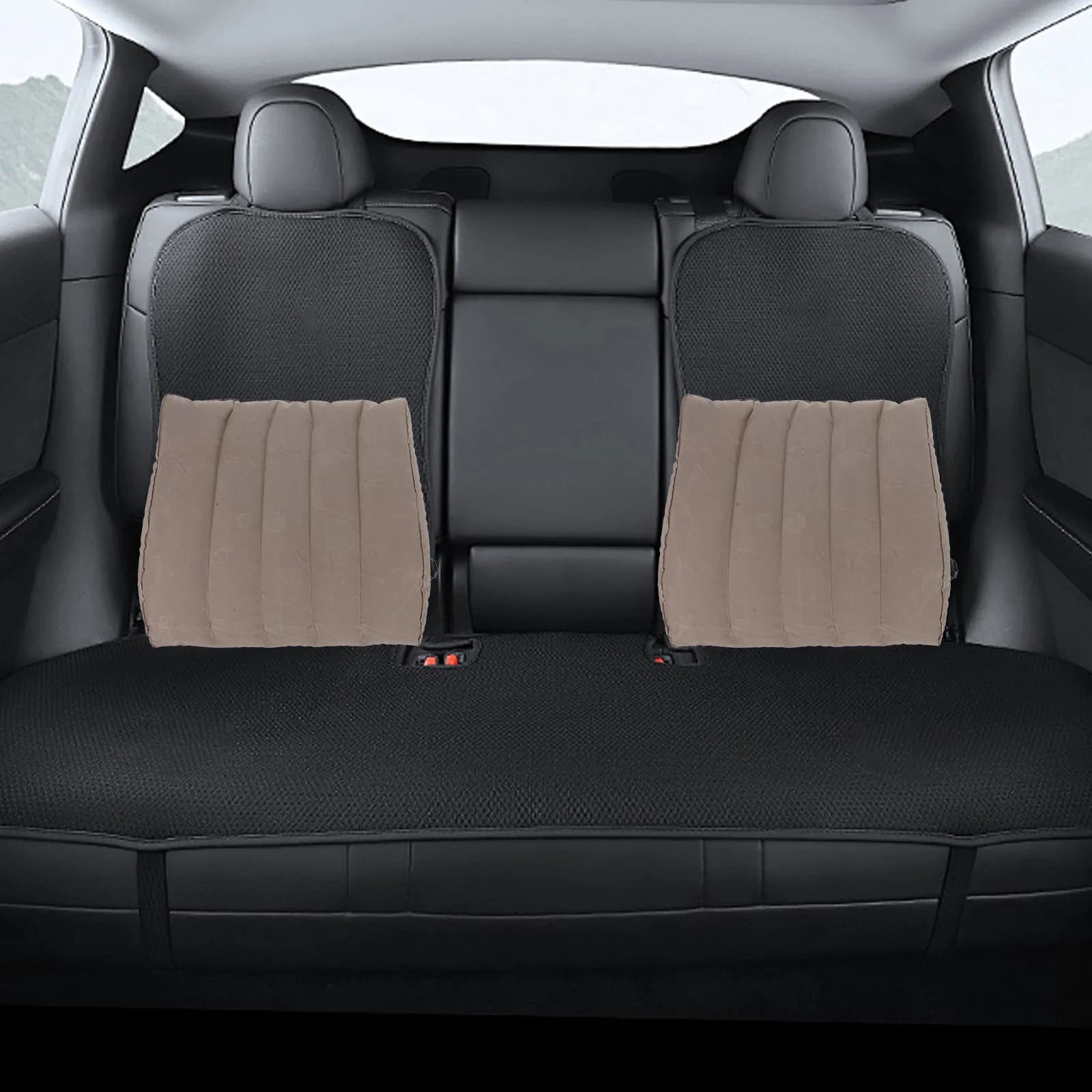 Cuscino Ergonomico Traspirante e Leggero per il Sollievo dal Dolore al Coccige, Supporto Lombare per Lunghe Sedute in Ufficio, Guida e Viaggi