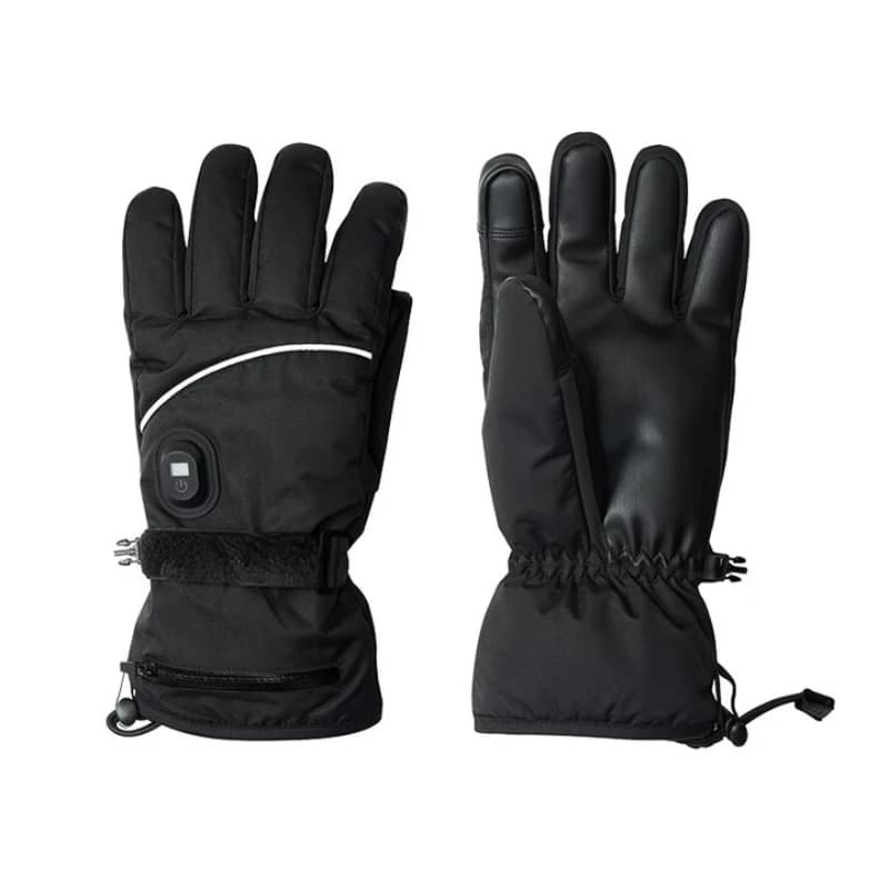 Guanti riscaldanti Black Knight guanti riscaldanti elettrici professionali ciclismo sci moto elettrica calda antivento