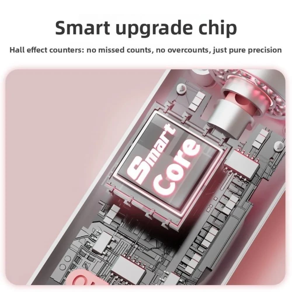 Anti-slip Wireless Jumping Cord with Intelligent Digital Counter for Weight Loss