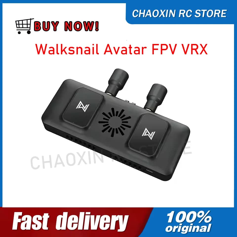 Walksnail Avatar VRX 1080P/60FPS 4KM Distance with Avatar Kit 1S / Avatar Kit HD Micro for Drone FPV Freestyle Model RC