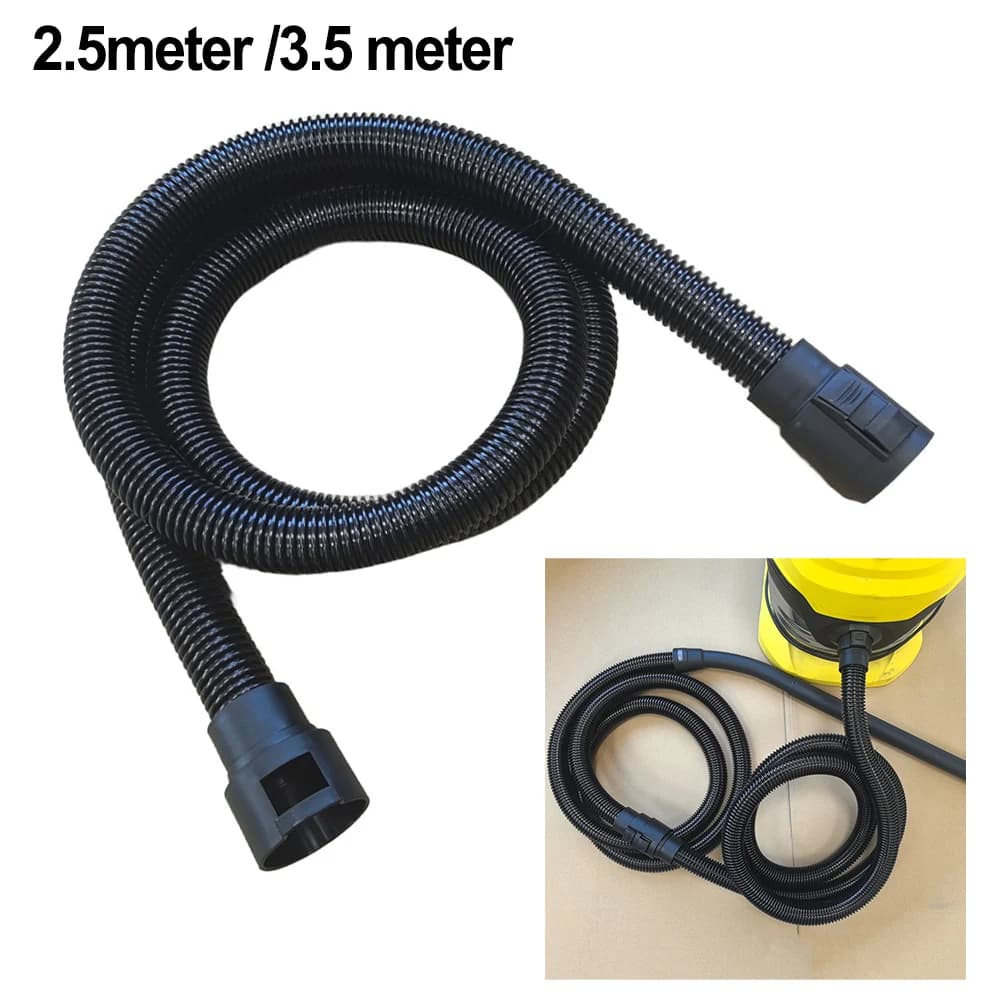 Flexible vacuum tube for dry and wet hose 2.5/3.5 m long pipe for Karcher NT20 30 WD2 WD3 WD4 WD5 WD6 2.863-305.0 Vacuum cleaner