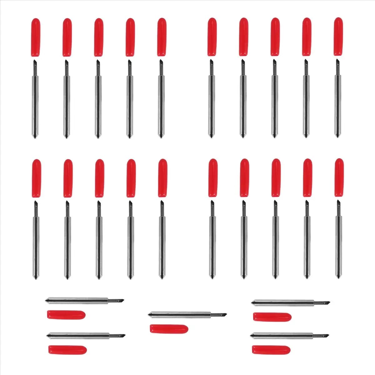 #76R 25Pcs 45 Degree for Roland Cutting Plotter Vinyl Cutter Blade,Lettering knife,(metal)