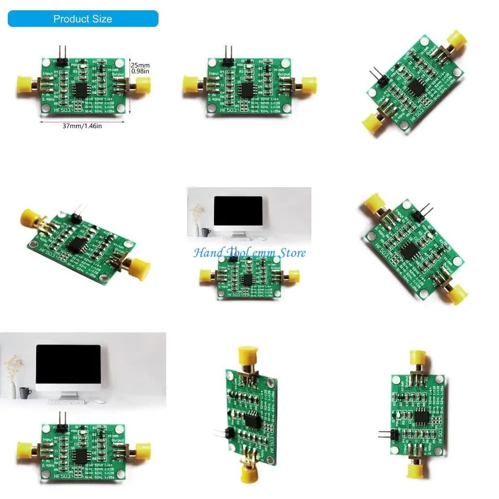 H37F 1 M to 1100 MHz efficient RF frequency divider module for electronic devices with various division options