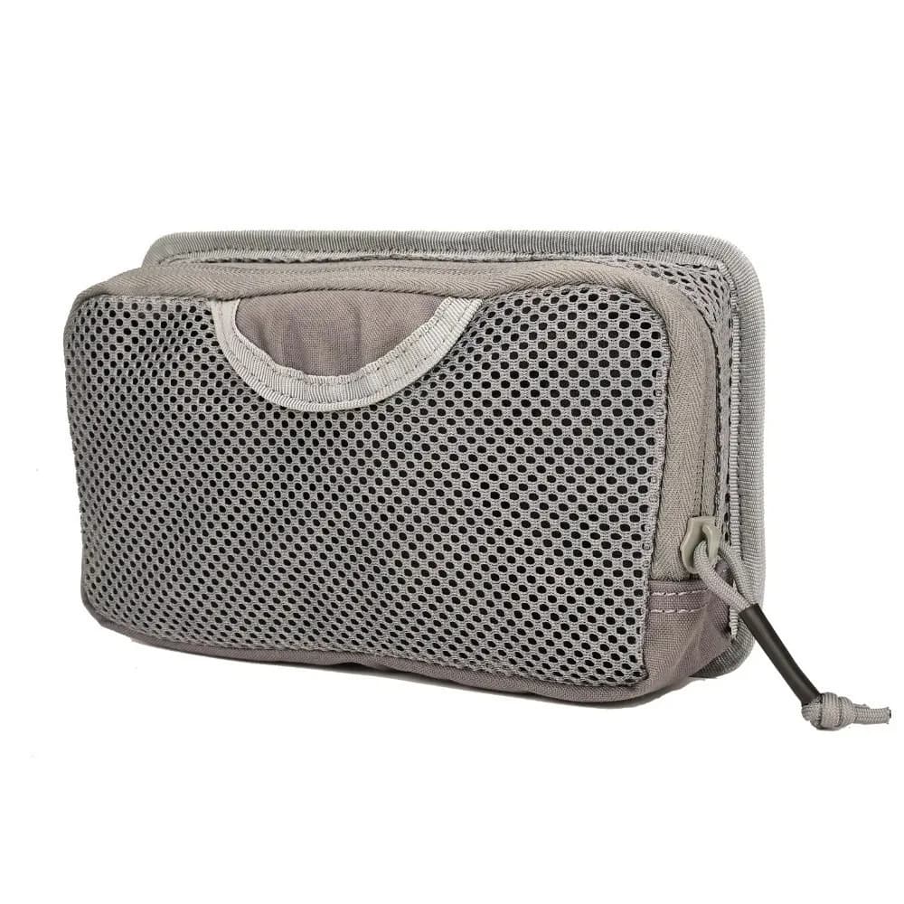 Nylon Internal Mesh Pocket Breathable Lightweight Modular Insert Pouch Hook Loop Fastener EDC Tool Admin Pack Bag