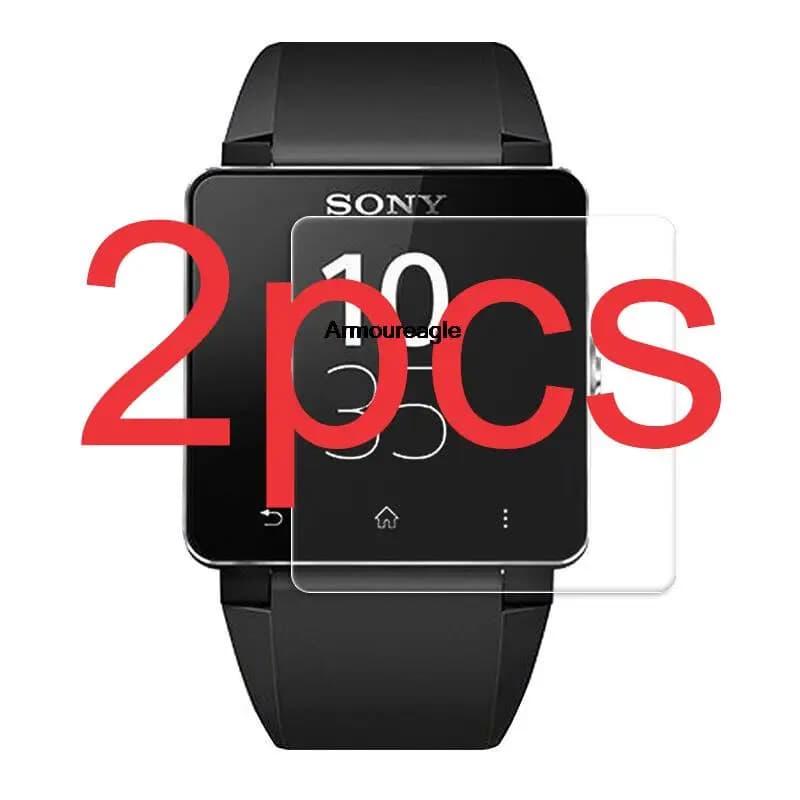 2PCS 2.5D Tempered Glass Protection for Sony Smart Watch 2 SW2 Watch Protective Film for Sony Smartwatch 2