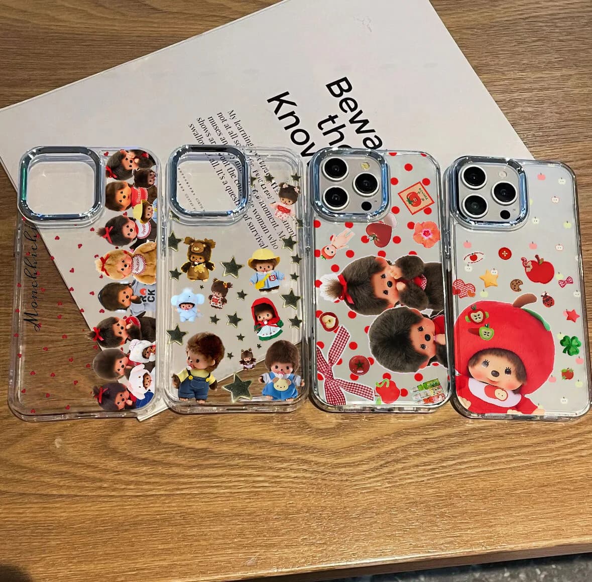 Creative Cute M-Monchhichis Hot Phone Case For IPhone 17 16e 16 15 14 13 12 11 Mini Pro Max X XR XSMAX 8 7 Air Plus Soft Cover