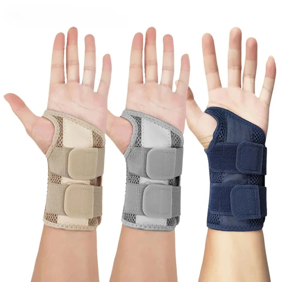 1 Pezzo Supporto per Polso Regolabile per Sindrome del Tunnel Carpale, Fascia Compressiva per Artrite e Tendinite, Sollievo dal Dolore