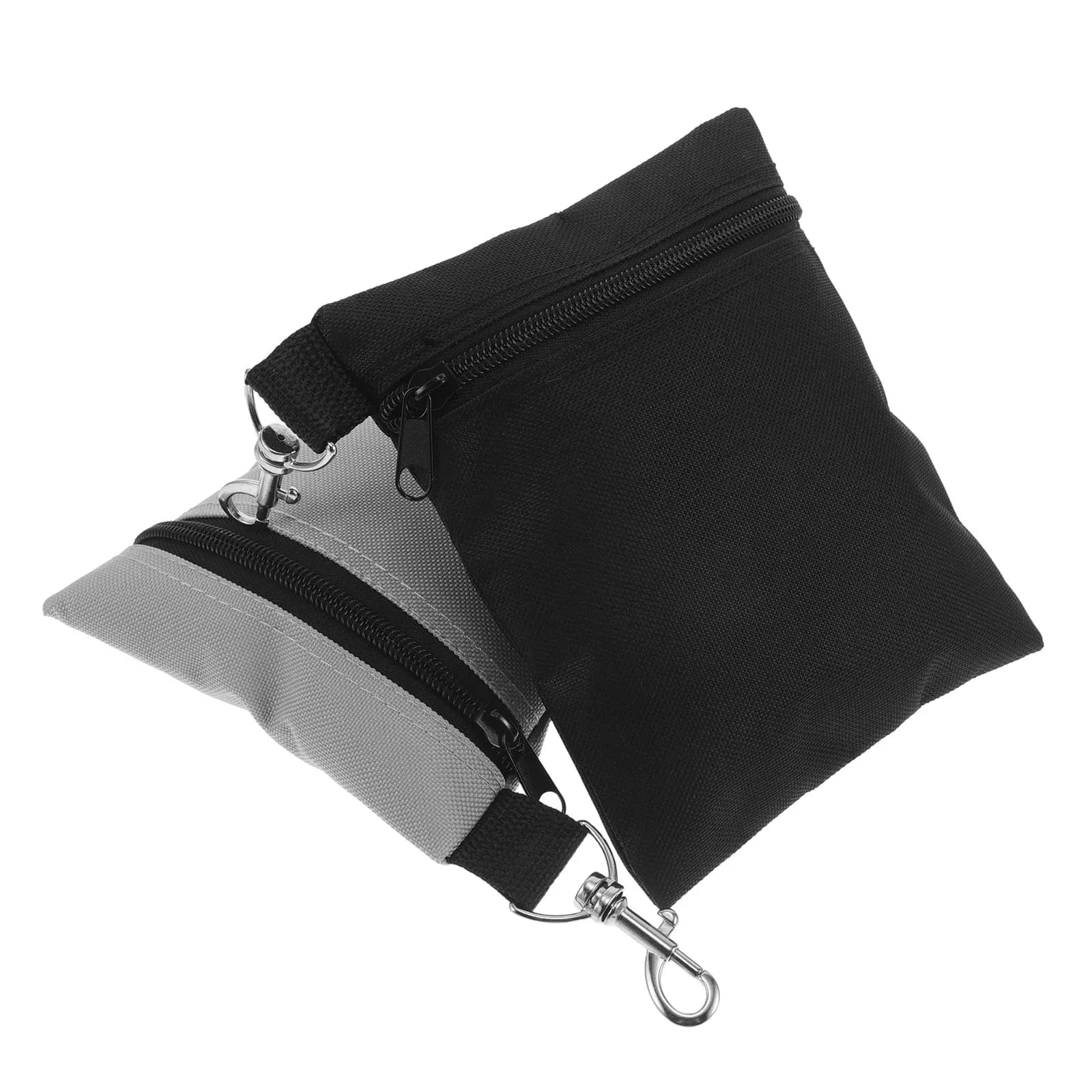 2 Pezzi Borsa da Golf da Cintura Multifunzionale, Organizer Compatto in Nylon per Palline da Golf, Tee e Accessori da Pratica
