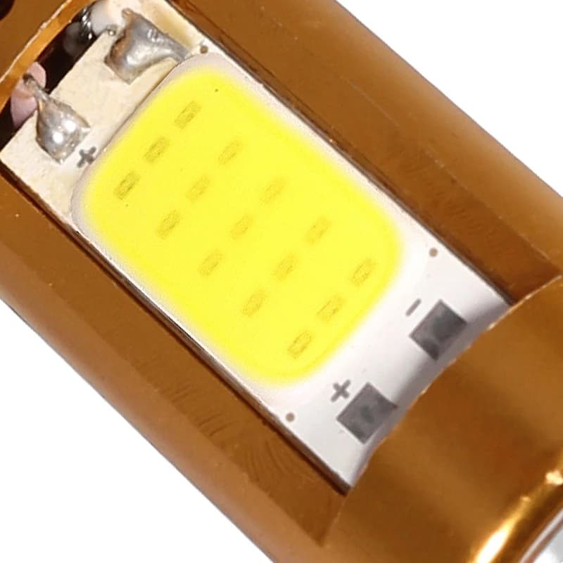 Faro LED A30F-H6M PX15D P15D per Moto, Scooter e Ciclomotori, Luce Bianca 1500Lm 12-30V