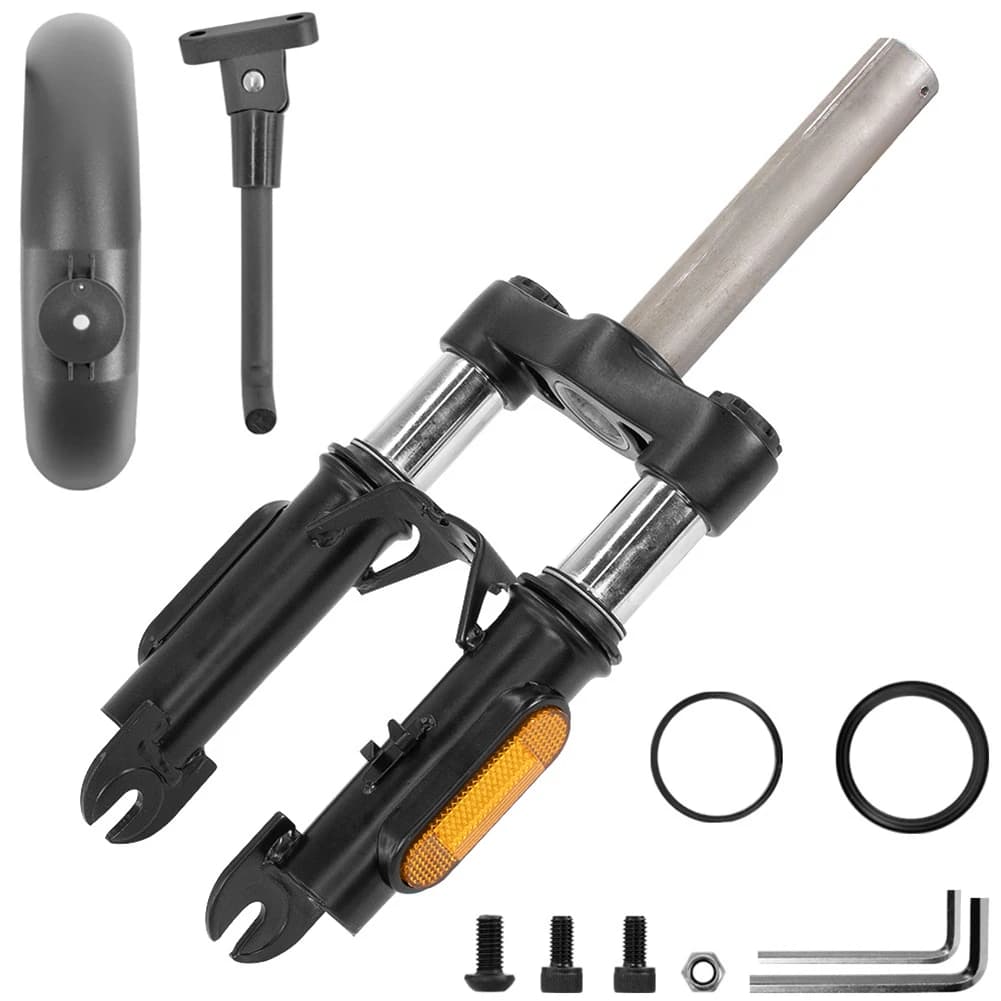 1960g Scooter Elettrico Ammortizzatore Scooter Elettrico Parte di Aggiornamento Kit di Sospensione In Acciaio Per Terreno Ruvido Aggiornamento Rapido Scooter