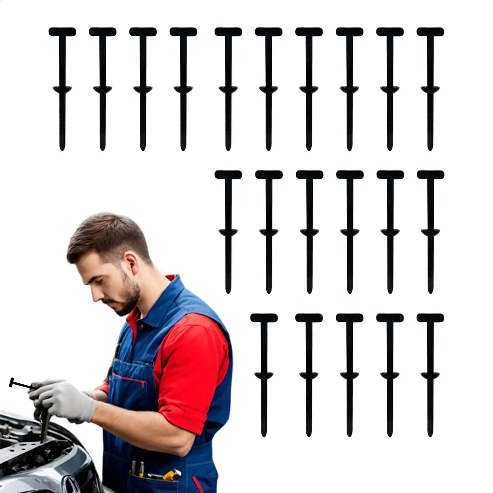 Zip Ties Heavy Duty Self Locking Fasteners Automotive Cable Tie Buckle for Indoor Outdoor Automotive Repair Electrical Home