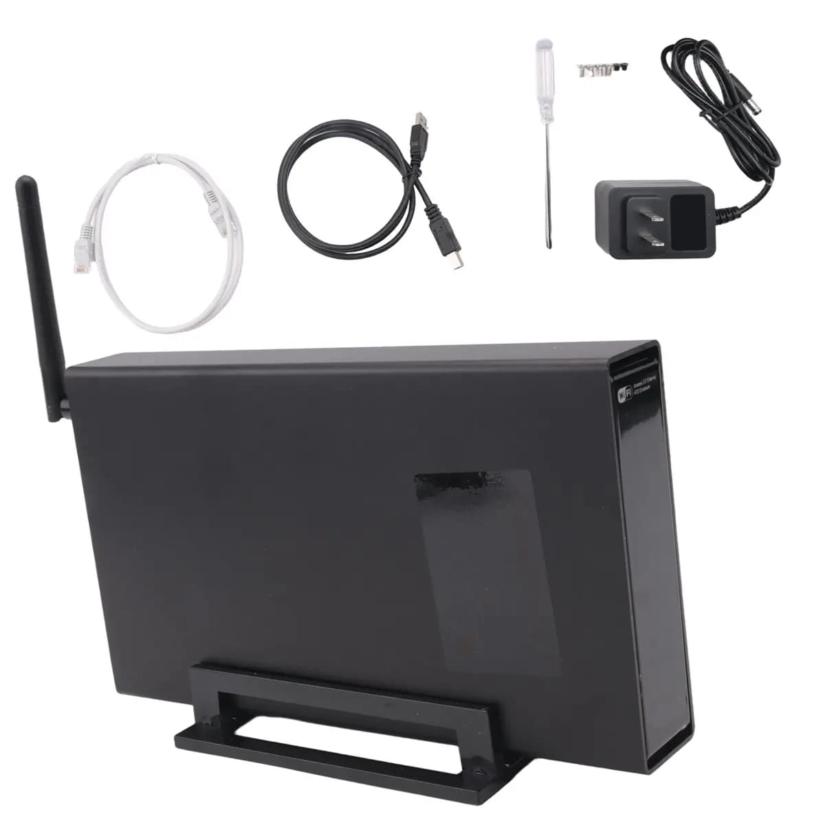TCE BS-U35WF 300Mbps USB 3.0 Wi-Fi Streaming Server 3.5" External Hard Drive HDD Enclosure &File Server &AP & USB WiFi Storage