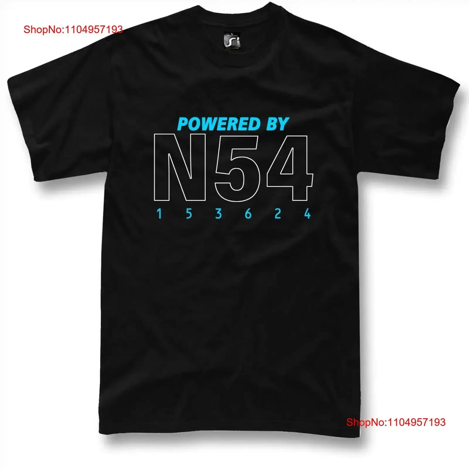 T Shirt per N54 3 0 motore twin turbo 135i 335i 535i xDrive35i z4 sei inlin vintage Lavato Elegante Leggermente Versatile