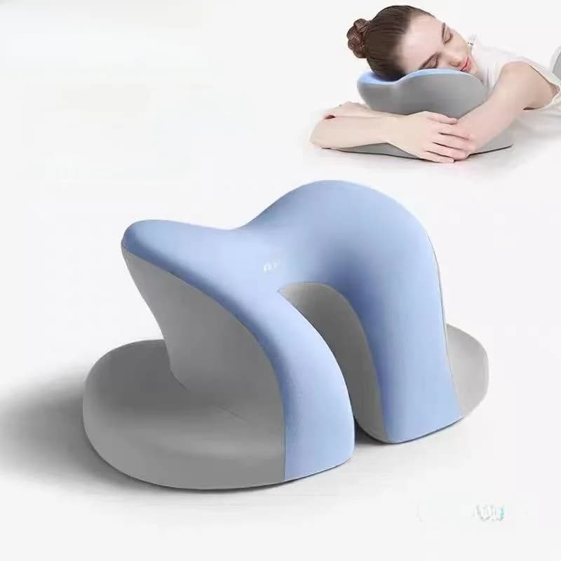 Cuscino da ufficio per studenti delle scuole superiori, in memory foam, a forma di chiocciola, lavabile, tinta unita, texture pura, comfort universale