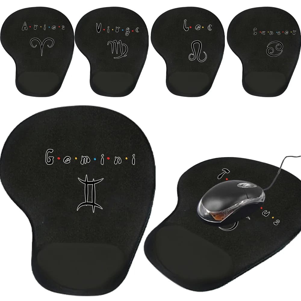 Tappetino per Mouse Soft Black Gaming Esports tappetino per Mouse sottile antiscivolo controllo rapido e accurato Mousepad Office Home Constellation Series