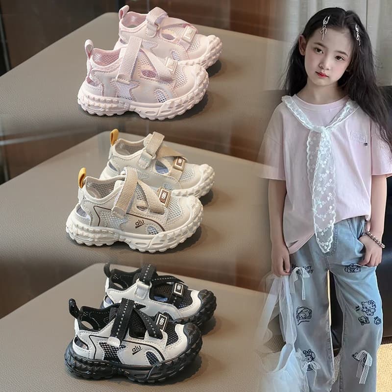 Nuovi Sandali Sportivi Estivi 2026 per Bambini, Scarpe Casual Traspiranti in Mesh da Corsa per Ragazze, Scarpe Leggere per Ragazzi