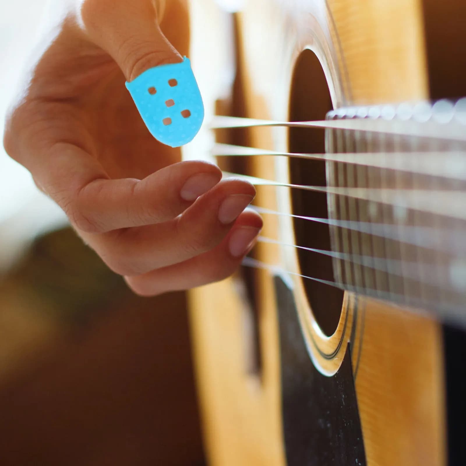 25 Pezzi Protezioni per Dita in Silicone per Chitarra, 5 Misure, Copridita Comodi e Flessibili per Chitarra, Banjo, Ukulele