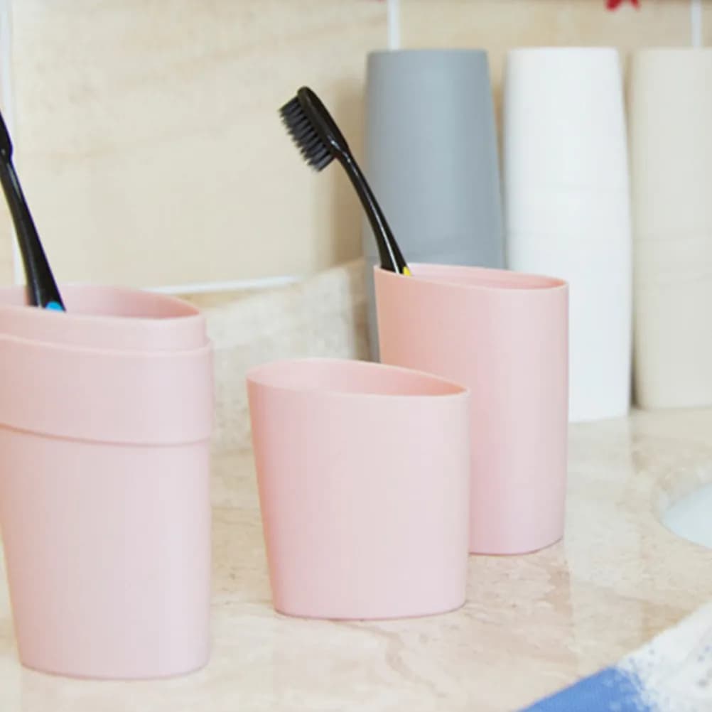 Scatola per spazzolino da viaggio da 2 pezzi, porta spazzolino portatile e leggero, previene la deformazione dei setole, organizer compatto per le vacanze