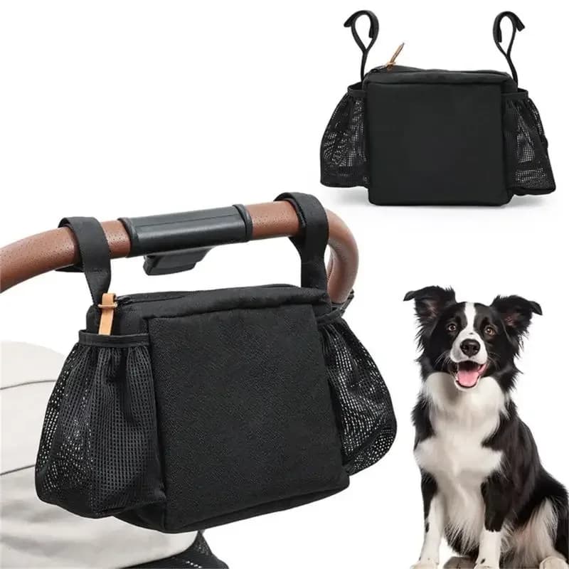 Durability Hanging Basket Large Capacity Strollers Pet Hanging Bag Dog Accessory