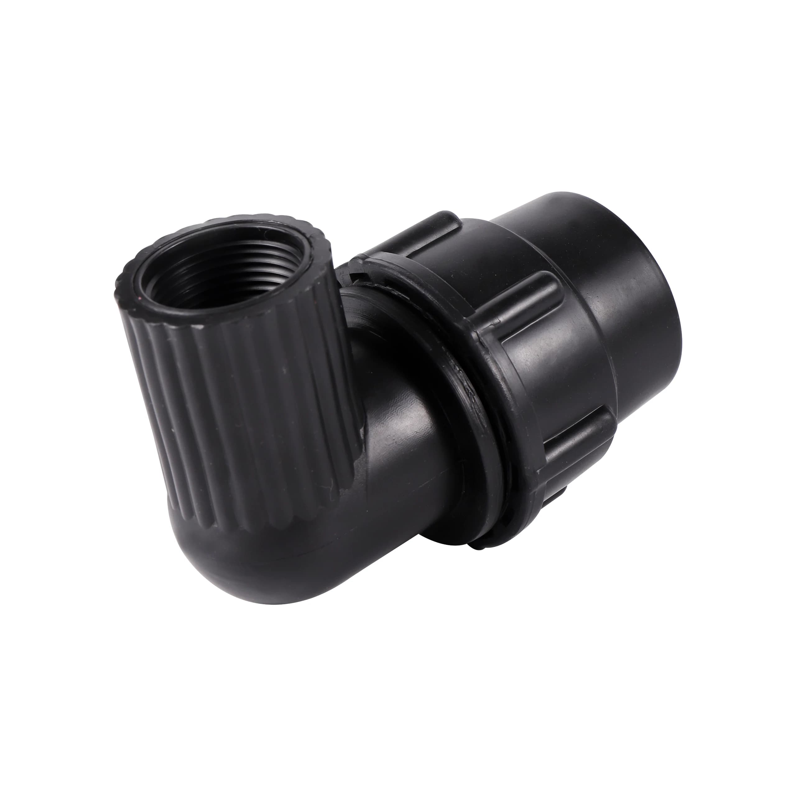 Nero 1/2 "3/4" 1 "Filettatura Femmina A 20/25/32Mm Gomito Riduttore Da 90 Gradi Tubo Dell'acqua Da Giardino Tubo IN PVC Collegamento Irrigazione Unisciti