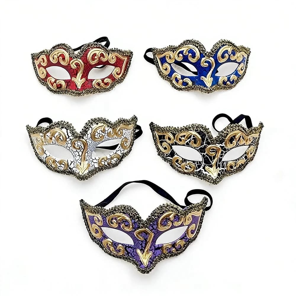 Maschera per performance, comoda maschera per occhi mimetica, maschera decorativa per feste, per giochi di ruolo sul palco, per bar