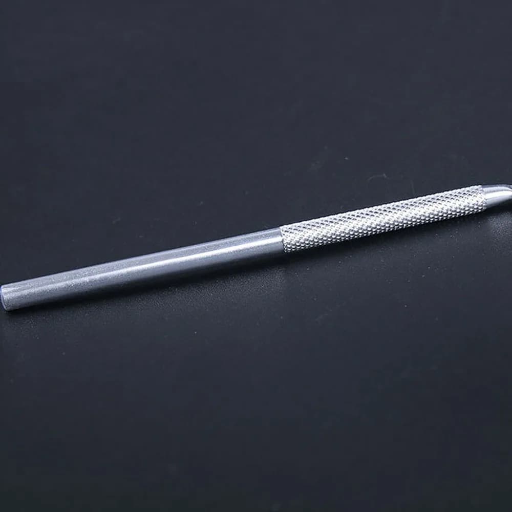 Set di 5 Utensili in Alluminio per Modellare l'Argilla, Strumenti per Texture a Filo Metallico Argentato, Utensili per Ceramica e Argilla Polimerica, Strumenti per Incisione su Argilla