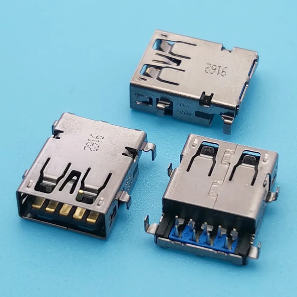 5 pz Scheda Madre Del Computer Portatile 9pin USB 3.0 interfaccia 3.0 USB Martinetti Porta Femmina Chagging Presa del Connettore Per Acer ASUS Lenovo Notebook