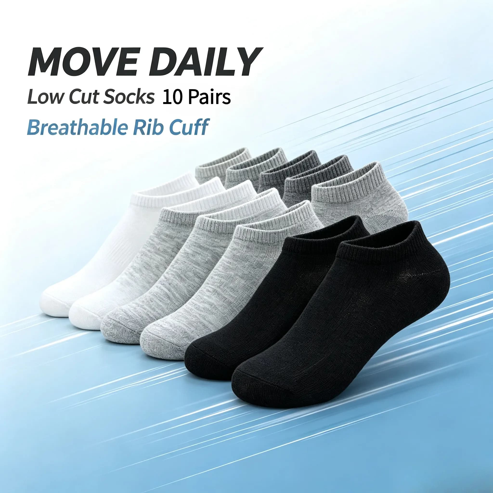 10 pairs, solid color men's invisible socks, summer style, low-top casual thin breathable socks, comfortable and non-slip, daily casual wear, unisex sports socks, football socks, random colors.