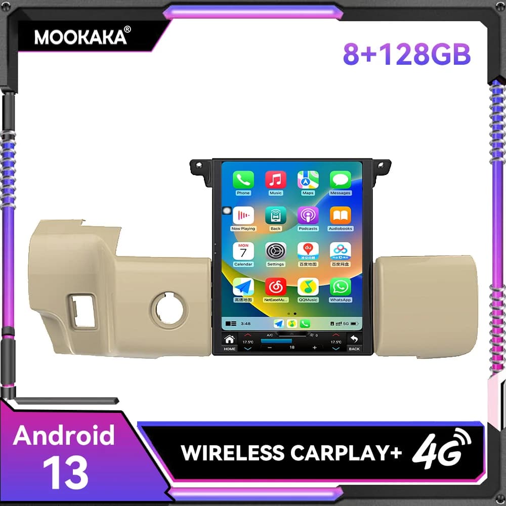 10.4" Android 13.0 8+128G Vertical Screen Car DSP Player For Range Rover Sport 2010 2011 - 2013 GPS Audio Radio Stereo Head Unit