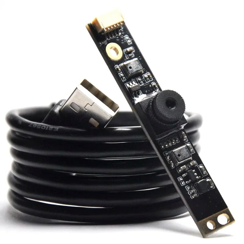 Modulo telecamera USB a fuoco fisso HD 5MP Webcam USB 2.0 30fps con riconoscimento facciale