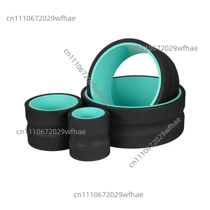Wheel Roller - Targeted Muscle Roller for Deep Tissue Massage, Back Stretcher with Foam Padding, Training Leg Massager