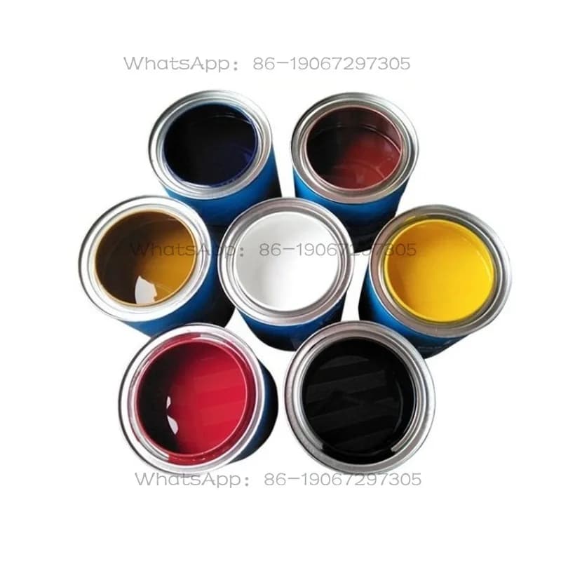 Special paint for spray painting and refurbishment of plastic parts for automotive interiors