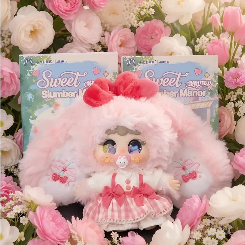 Original In-Stock Little Princess JIIMO Sweet Sleep Manor Series Vinyl Doll Blind Box Pendant Bag Keychain Ornament Toys Gifts