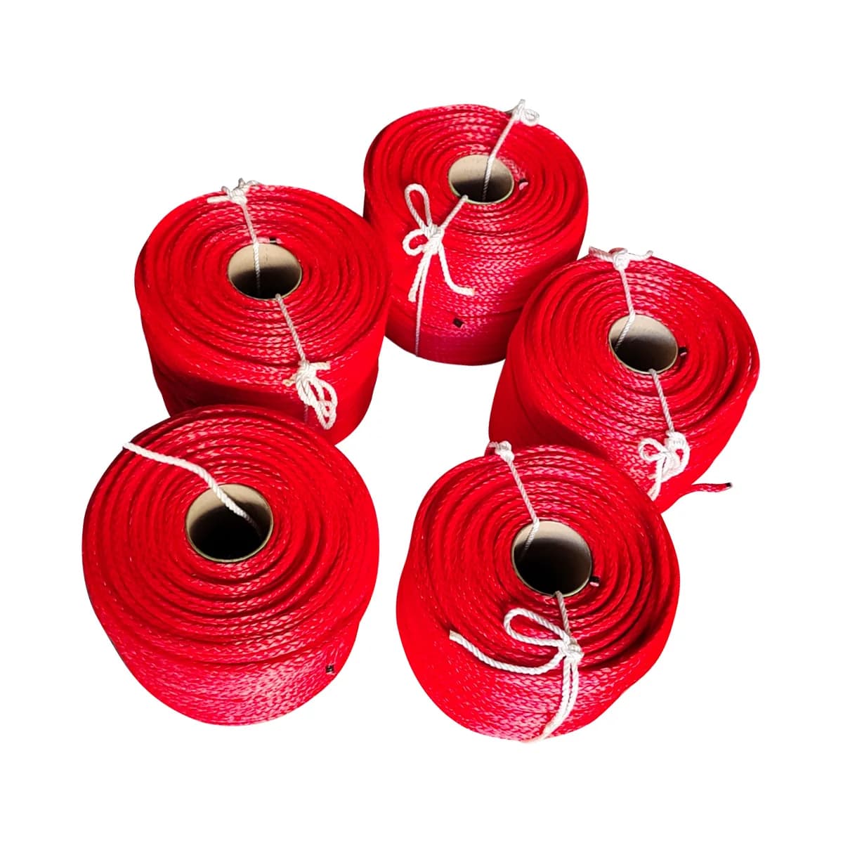 Corda UHMWPE per recupero/sollevamento/Marine/Tremare 12 fili 6MM-80MM Corda UHMWPE arancione