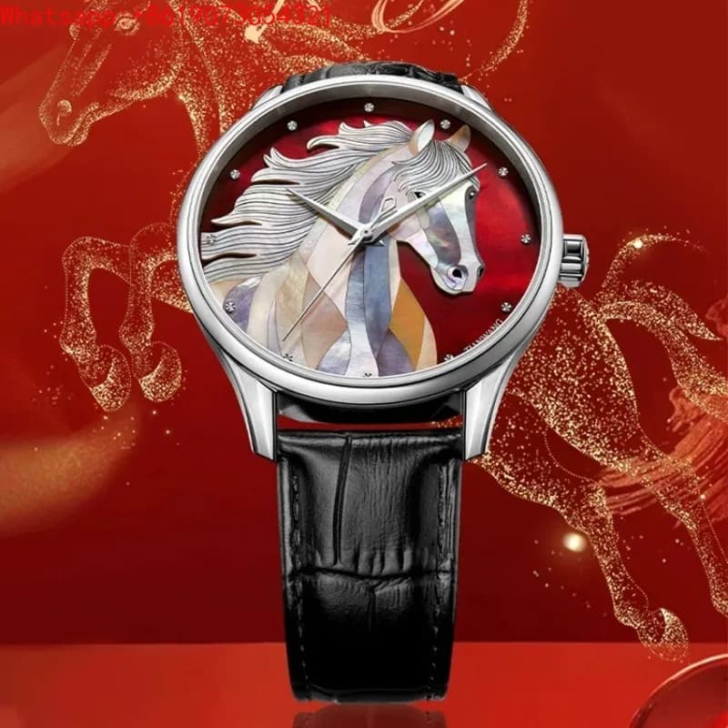 The Great Qin Empire New Red Automatic Mechanical Men's Watch