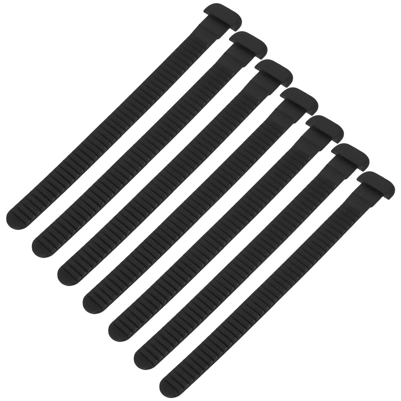 6Pcs Adjustable Roller Skate Buckle Strap Ladder Replacement Set for Inline Skates Ice Skates Snowboard Binding Safety Strap