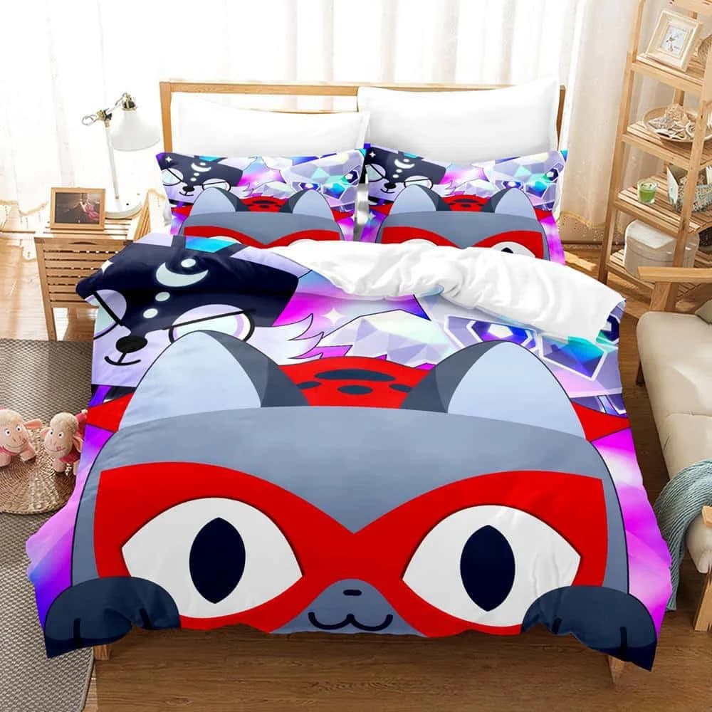 Nuovo Gioco 3D Simulatore di Animali Domestici X Set di Biancheria Da Letto Singolo Doppio Completo Queen King Size Set di Copripiumino Camera Da Letto Per Bambini Per Adulti Set di Tessili Per La Casa
