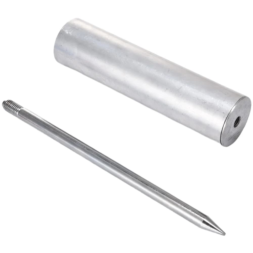 Fishing Rod Holder Aluminum 38mm Ground Insert Tube Compatible with For Sea Rods Umbrellas Nets Floats Outdoor