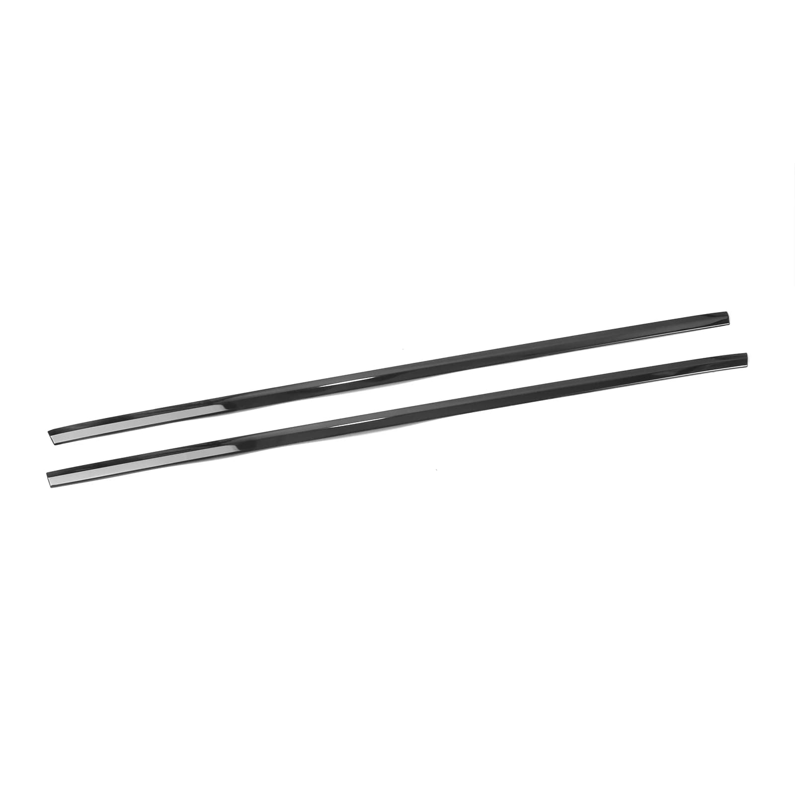 Door Frame Weatherstrip Seal Cover Molding Decorative Styling Gloss Black Exterior Window Trim Strip For Audi A7 S7 2019-2023