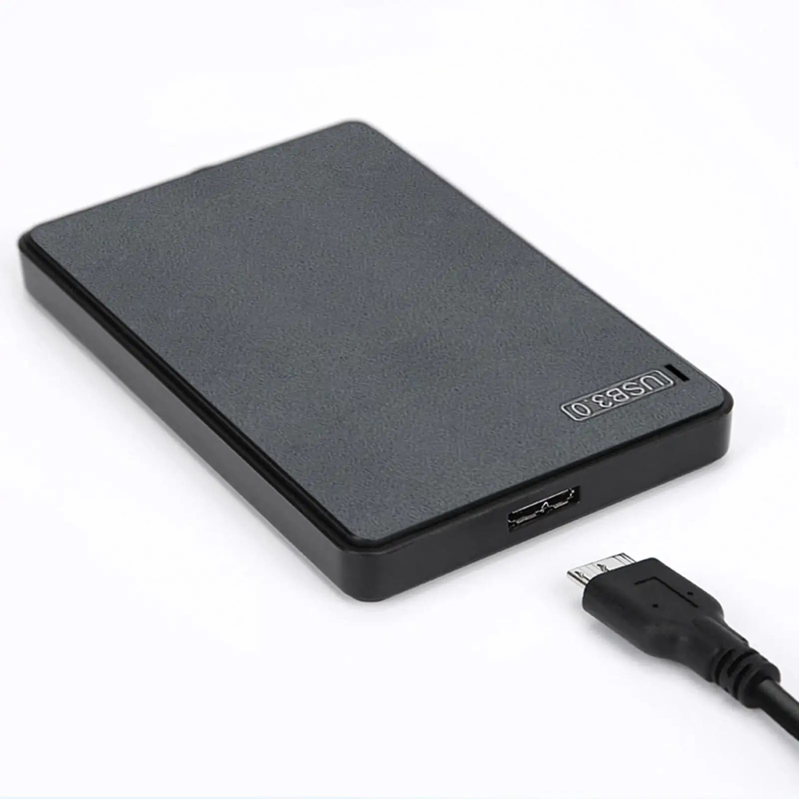 Box esterno per disco rigido da 2,5 pollici, max 6TB, USB 3.0 a SATA, compatibile con Windows, 5Gbps, per SSD/HDD da 2,5 pollici, per PC