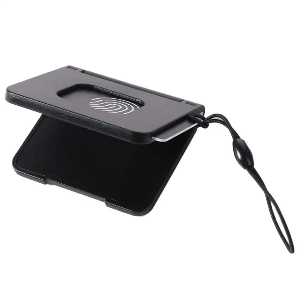 Serratura intelligente per armadietto con sblocco NFC, batteria a lunga durata, accesso senza chiave, serratura con sensore magnetico, nessuna perforazione richiesta, facile da installare