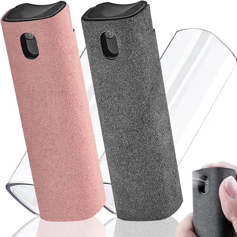 3pcs Phone Screen Cleaner Spray Portable Tablet Mobile Phone Touch Screen Cleaner Microfiber Cloth Set Glass Cleaning JJ1672