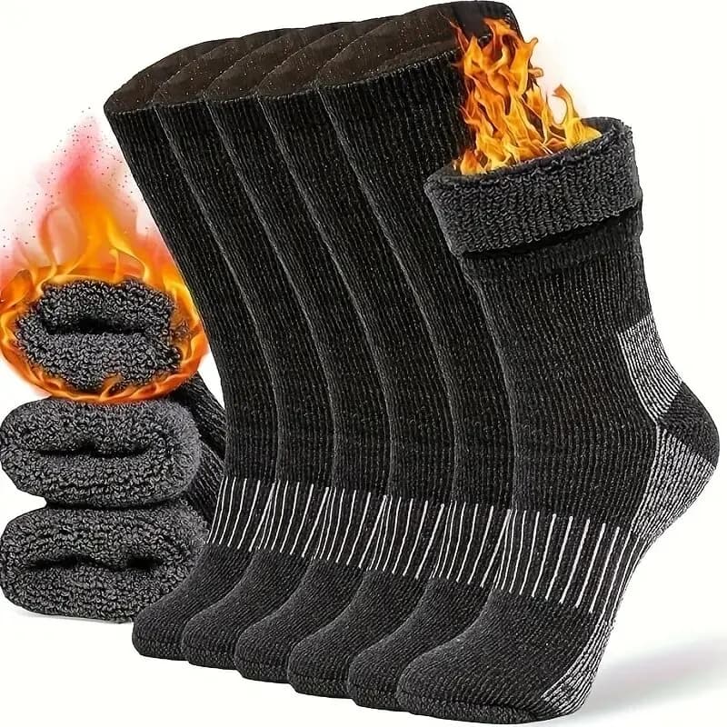 Trekking socks Merino Hot winter boots socks for men and women 3 pairs