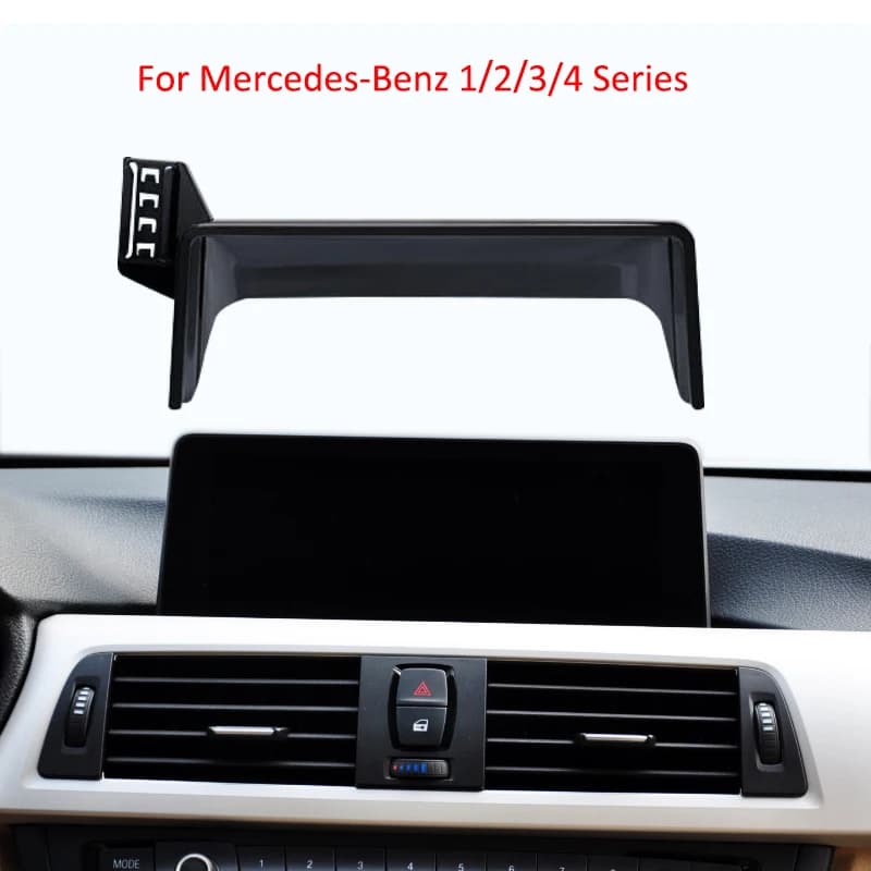 Supporto per telefono per auto per BMW F34 F35 F36 E88 G20 G21 1/2/3/4 Serie M Sport 2013-2022 Staffa fissa per schermo multimediale di navigazione