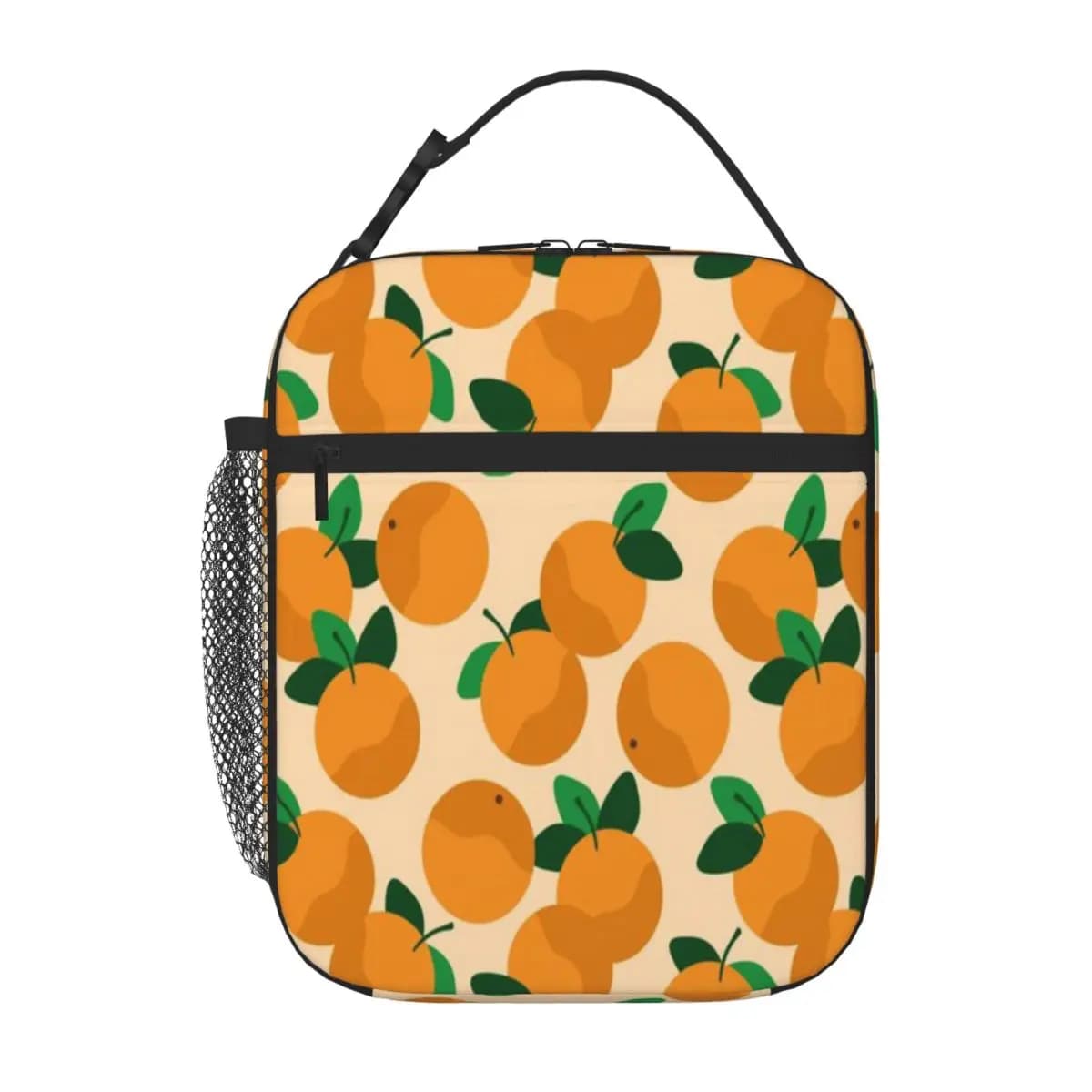 Hot Sale Orange You Glad To See Me Rugged Camping Lunch Bag Grocery Carry Lunch Box Bag