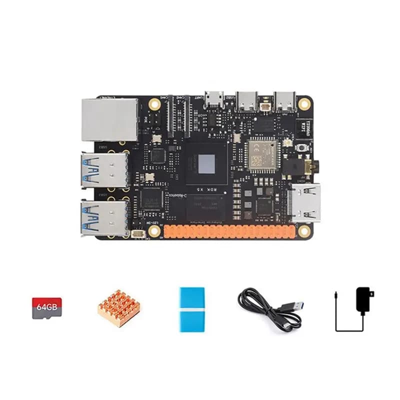 ABMF-RDK X5 4GB Development Card Basic Kit for Smart Computing and Robotics, Support Up to 10 TOP of Calculation Power, Plug USA