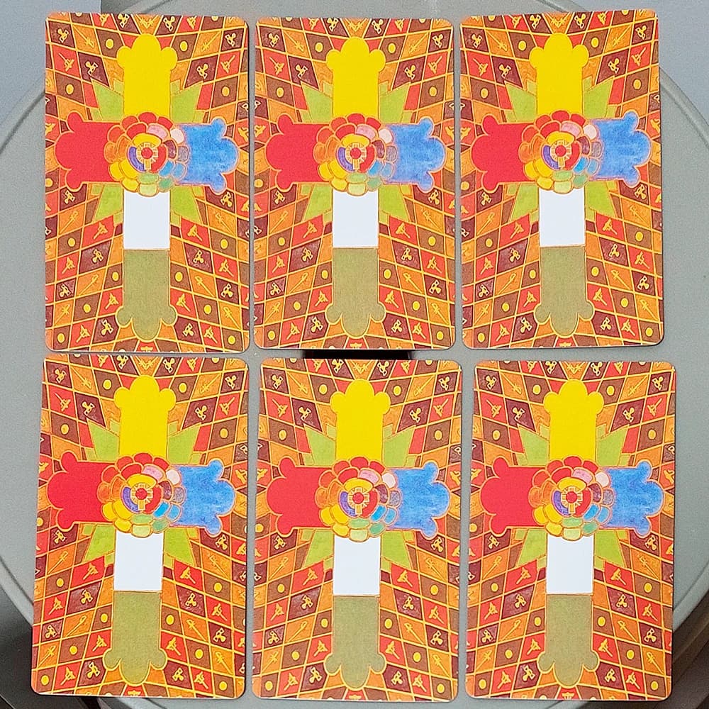 Carte dei tarocchi Surrealist gioco di carte del mazzo dei tarocchi