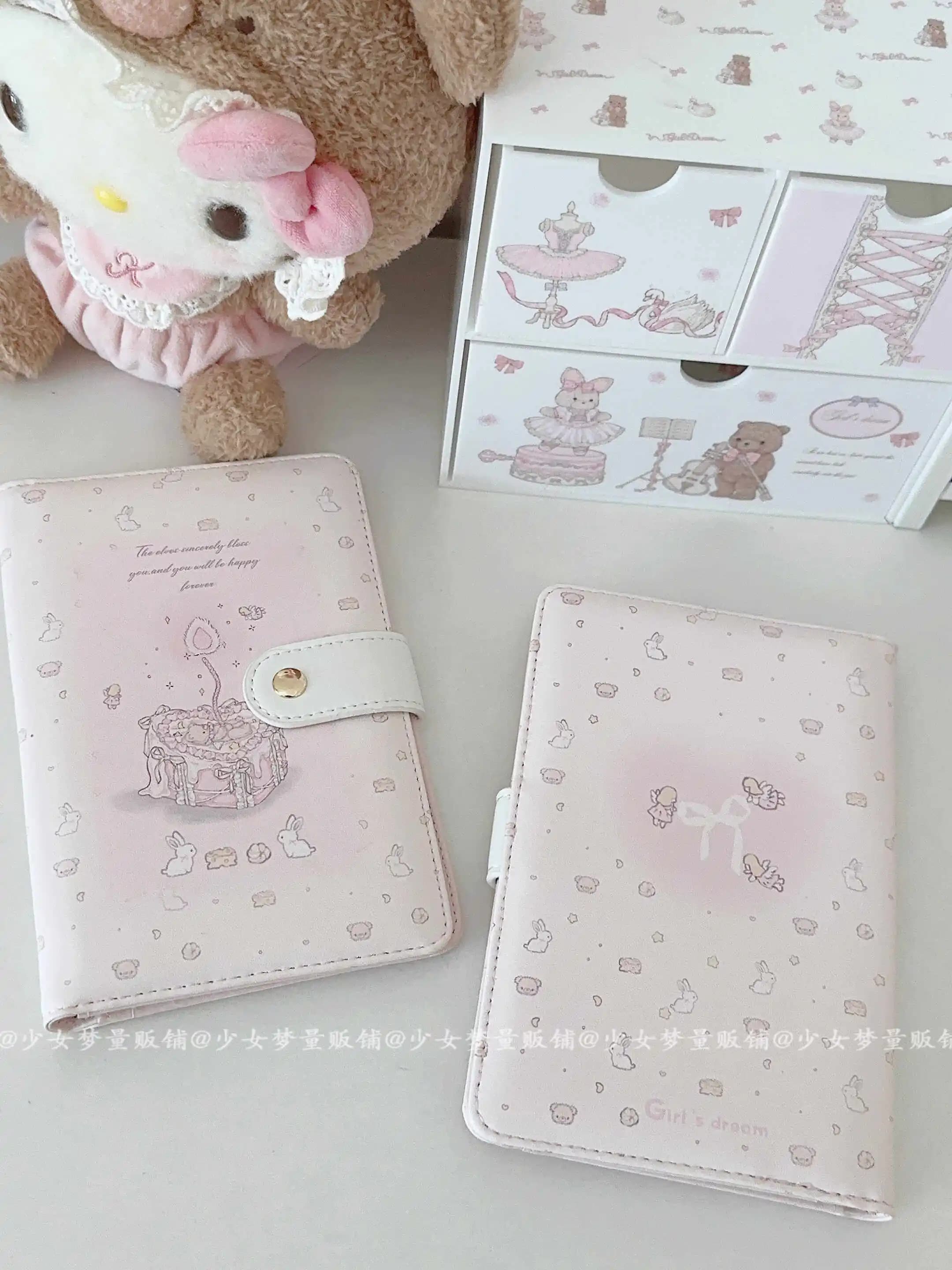 Borse per carte torta con orso dolce e simpatico cartone animato originale Porta biglietti per passaporto da viaggio Portafoglio multifunzionale per ragazza