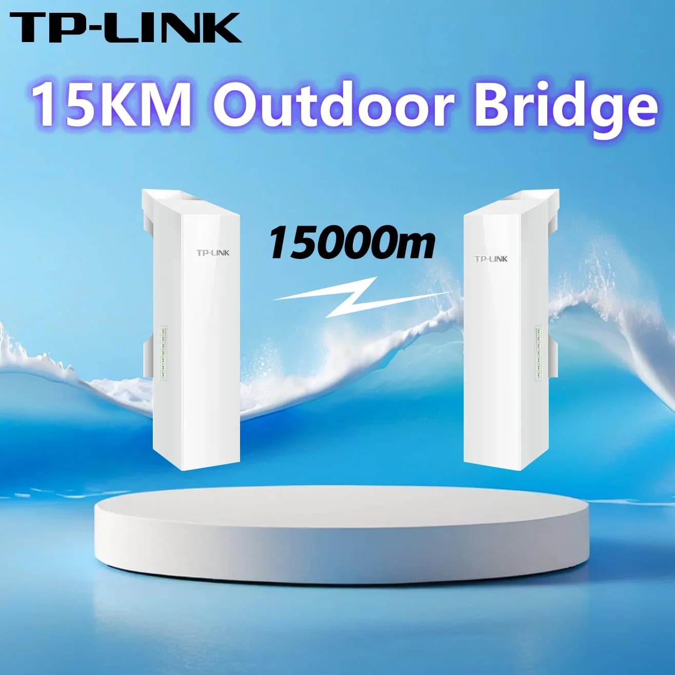 TP-LINK Gigabit Wireless Bridge 15KM 1pcs 11AC 867Mbps 5GHz Wireless Access Point Passive PoE Repeater