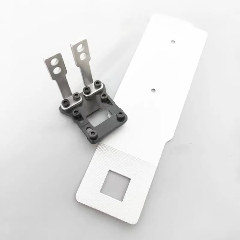 1900 Bar Tacking Machine Rope Winding Presser Foot Support Plate rete da pesca Line Device Bar Tacking Machine Rope Presser Foot